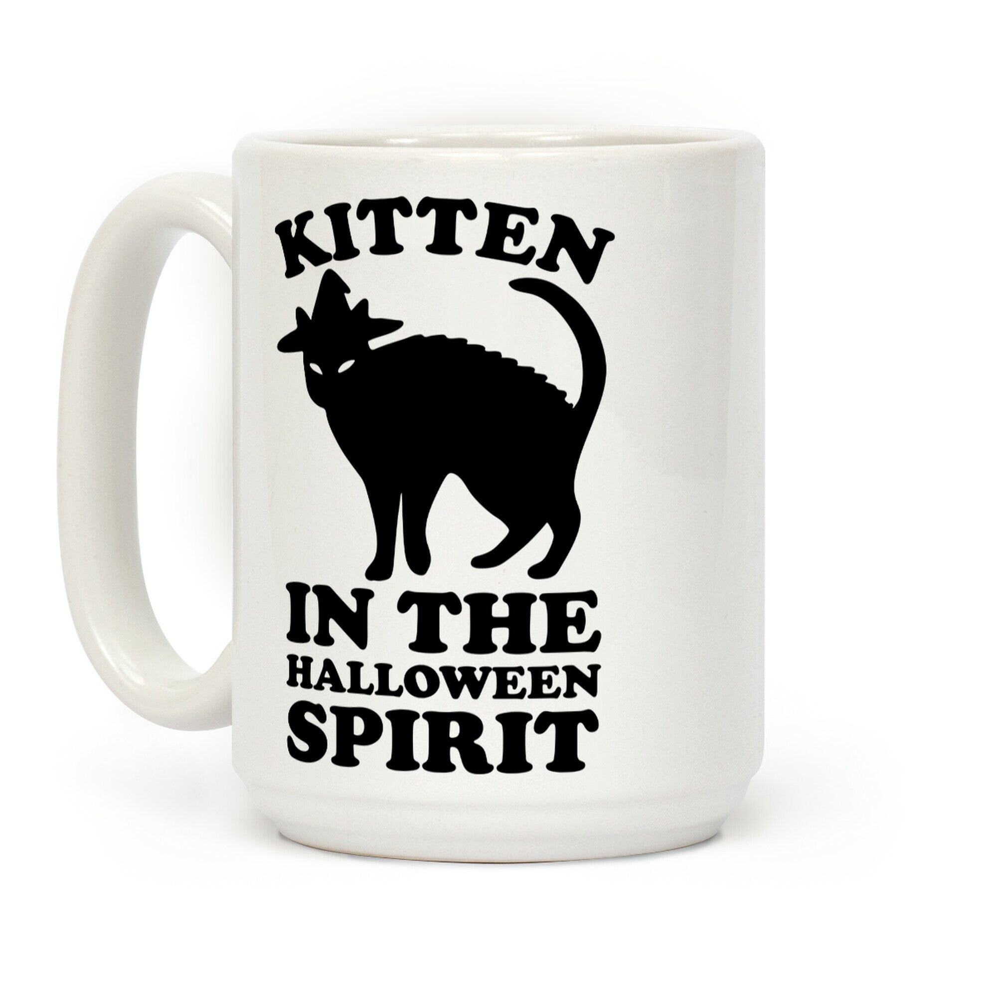 Kitten In The Halloween Spirit Coffee Mug